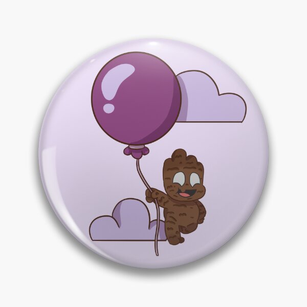 Item preview, dirt glom holding on a balloon designed and sold by Ace Scribbles.
