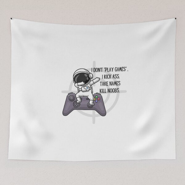 Item preview, I Don't Play Games designed and sold by Inspired Chaos Studio.