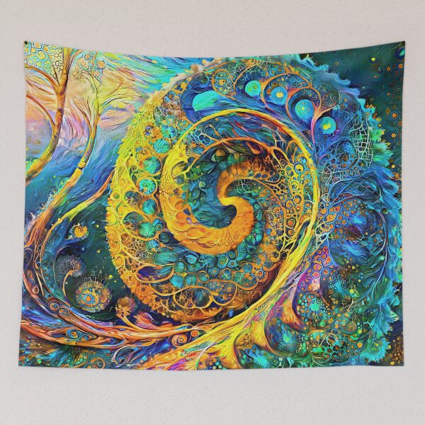 Item preview, Abstract Art | Deep Style abstraction designed and sold by blackhalt.