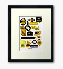 Development Arrested { Arrested Development Quotes } Framed Print