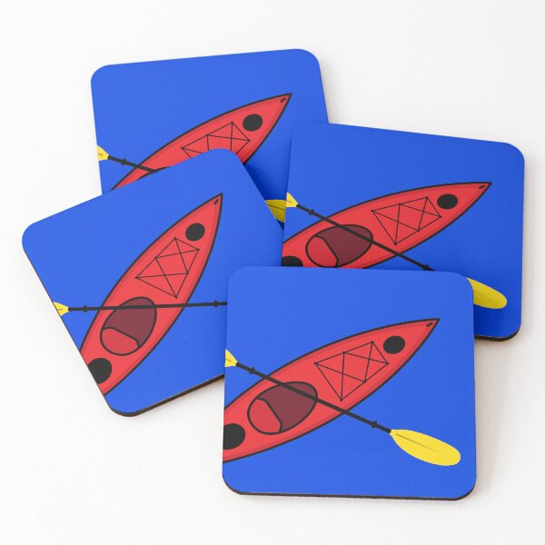 Item preview, Kayak and Paddle 01 - Red designed and sold by BlueSkyTheory.