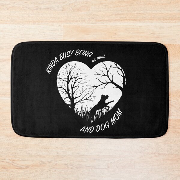 Item preview, Kinda Busy Being An Aunt And Dog Mom (white) designed and sold by OlivDesignsCo.