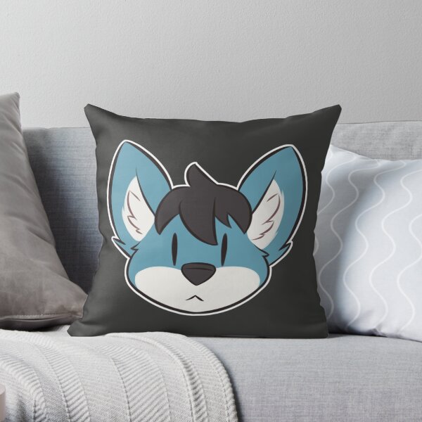 Weekend Daniel Face Throw Pillow