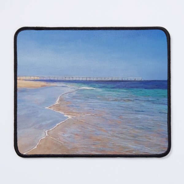 Item preview, Jetty in distance at Port Noarlunga designed and sold by ChristineDavisArt.