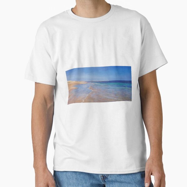 Item preview, Jetty in distance at Port Noarlunga designed and sold by ChristineDavisArt.
