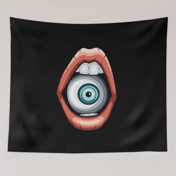 Item preview, Mouth Eating Eyeball designed and sold by Rachael  Genes.