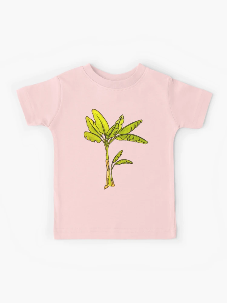 ★韓国の人気★【SATUR】★Banana Tree Graphic T-Shir.t★ SATUR | 세터 | (W) 바나나 트리 그래픽 반팔 티셔츠 피치 코랄