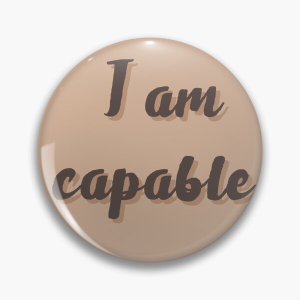 Item preview, I am capable  designed and sold by Ivory  Craft.