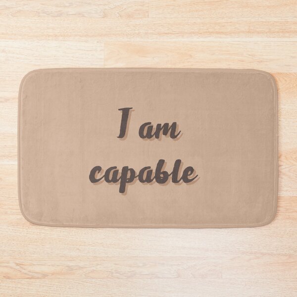 Item preview, I am capable  designed and sold by Ivory  Craft.