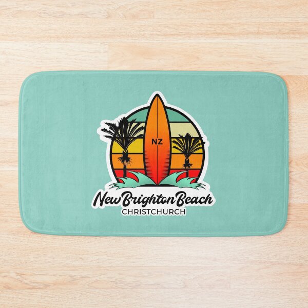 Item preview, New Brighton Beach, Surf Design, Christchurch, New Zealand designed and sold by Kiwidom.