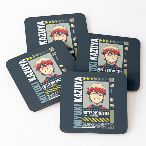 Item preview, Street Wear Ace of Diamond: Kazuya Kazuya Miyuki Catcher Smile designed and sold by Viability Creative.