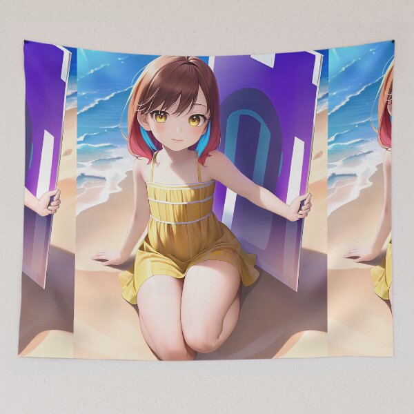 Item preview, Anime Girl 033 designed and sold by ArtificialOtaku.
