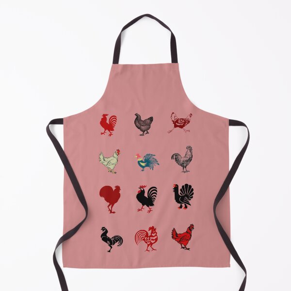 Item preview, Chicken Cock Red Rooster Line Drawings  designed and sold by DreamSwiftly.