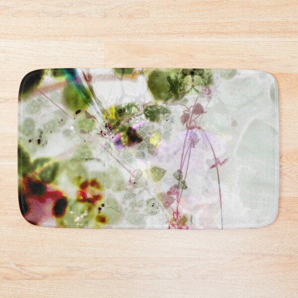 Item preview, Labella white botanical eco herbal organic leafy mother nature earth art designed and sold by MisprintArt.