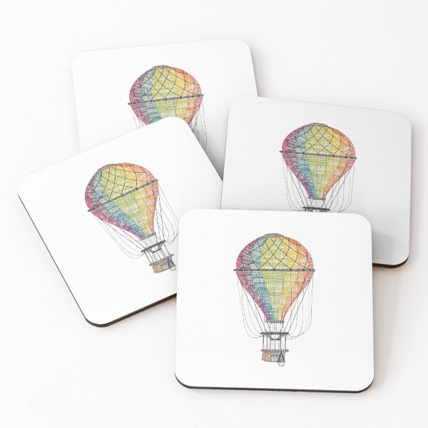Item preview, Vintage Hot Air Balloon  designed and sold by Meher-Shiblee.