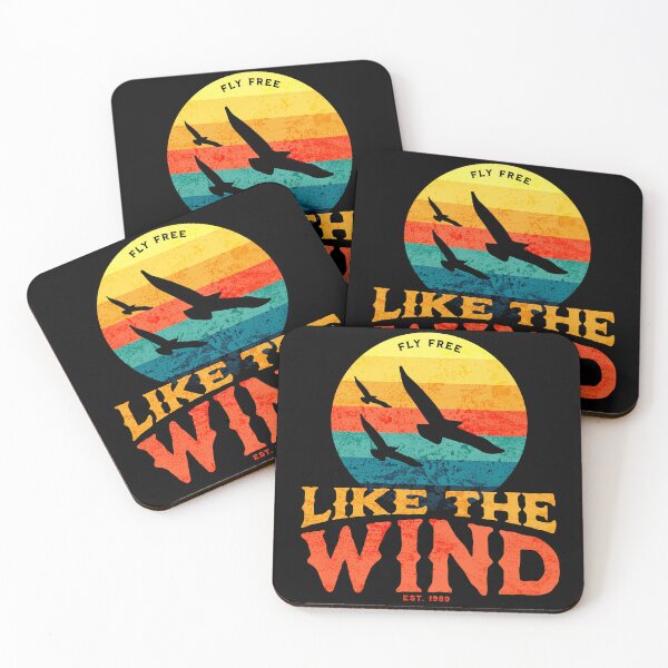 Item preview, Fly Free. Like the Wind. Inspirational Motivational designed and sold by vystudio.