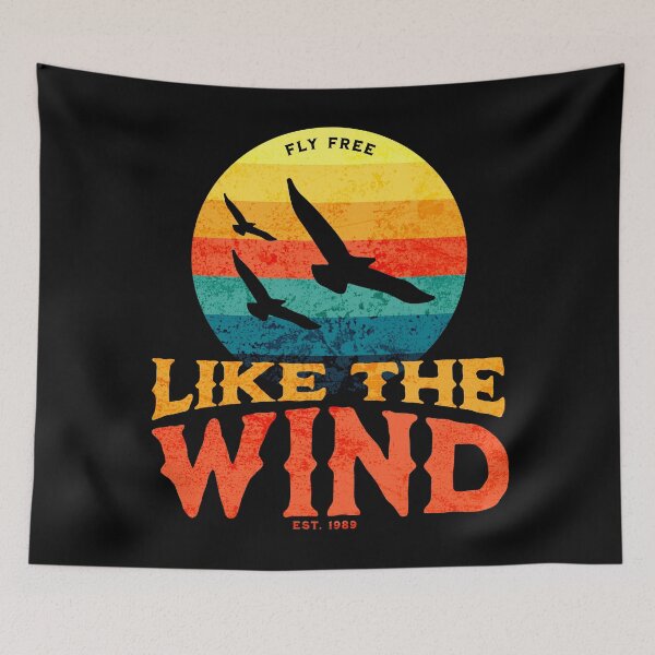 Item preview, Fly Free. Like the Wind. Inspirational Motivational designed and sold by vystudio.