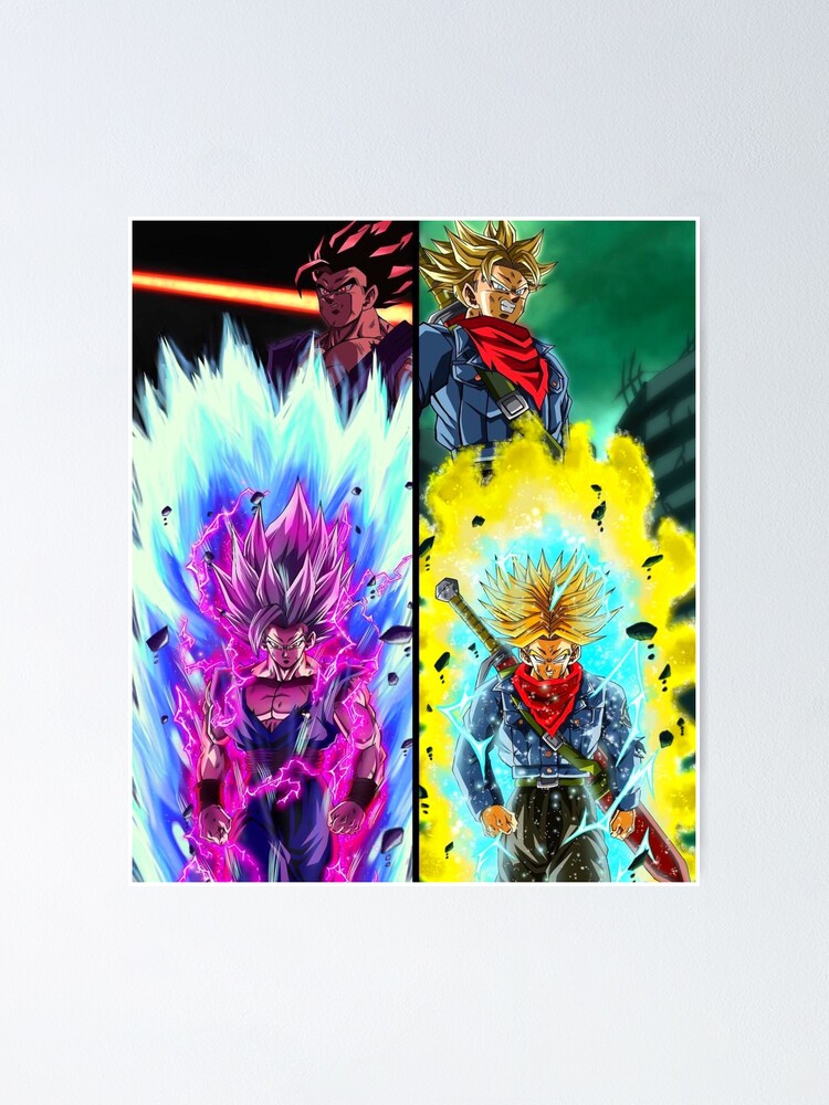 Son Goku, Goku Trunks Gohan Vegeta Super Saiya, dragon ball z