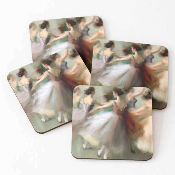 Item preview, Painting of ballet dancers designed and sold by peggieprints.