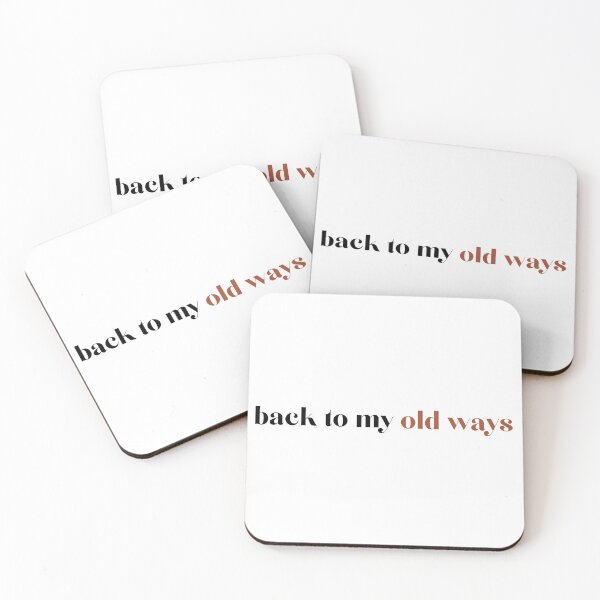 Item preview, back to my old ways  designed and sold by ClauCollado.