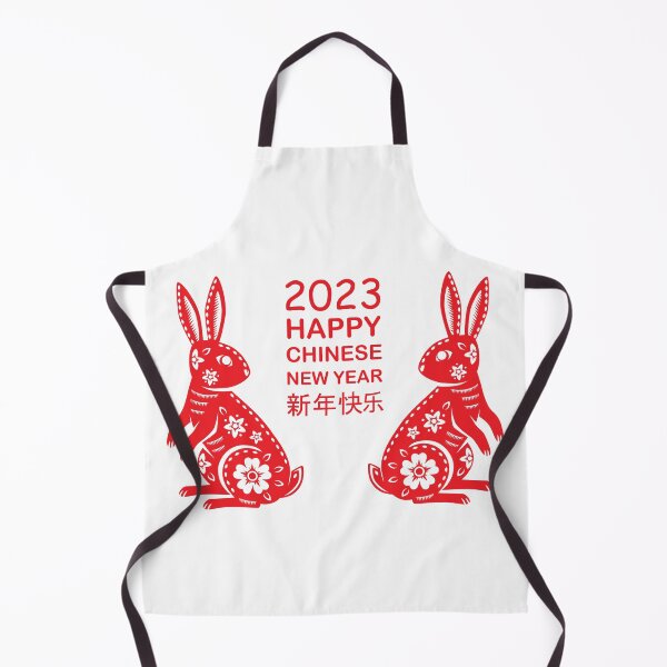 Item preview, Year of the Rabbit 2023 - Chinese New Year - Red Rabbits designed and sold by AhmedBuhaisi.