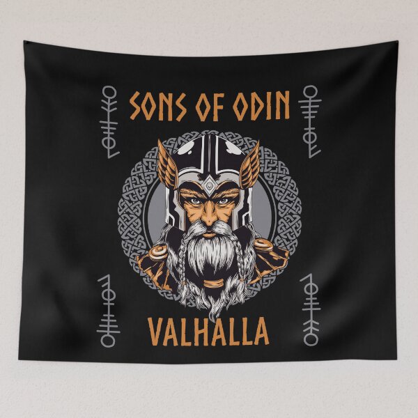 Item preview, Odin Celtic Gods Mytholody Art designed and sold by MrEddie10.