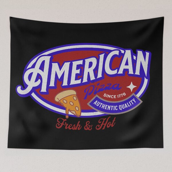 Item preview, American Pizza Delivery Fresh & Hot Since 1776 designed and sold by DreamSwiftly.