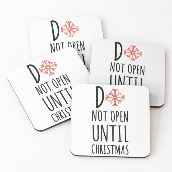 Item preview, NOT OPEN UNTIL CHRISTMAS - CHRISTMAS LIFE - CHRISTMAS    designed and sold by OtisBellamy.
