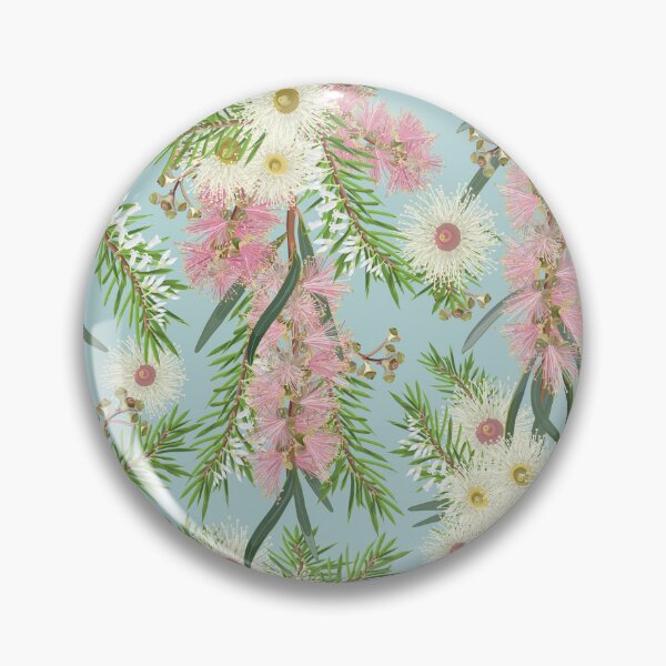 Item preview, Australian Bottlebrush Country Garden designed and sold by Sketchbook Designs.