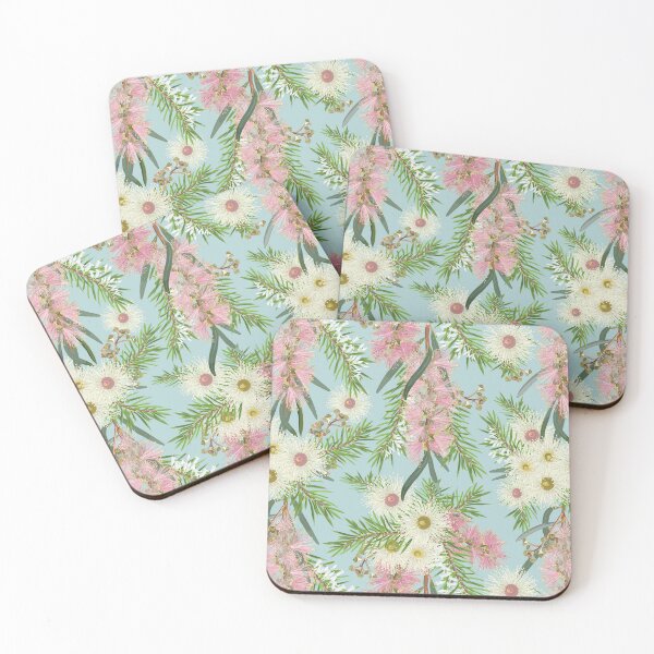 Item preview, Australian Bottlebrush Country Garden designed and sold by Sketchbook Designs.