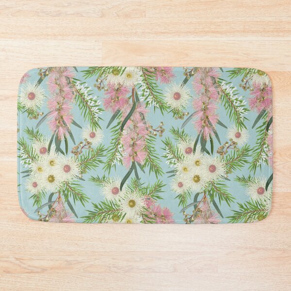 Item preview, Australian Bottlebrush Country Garden designed and sold by Sketchbook Designs.