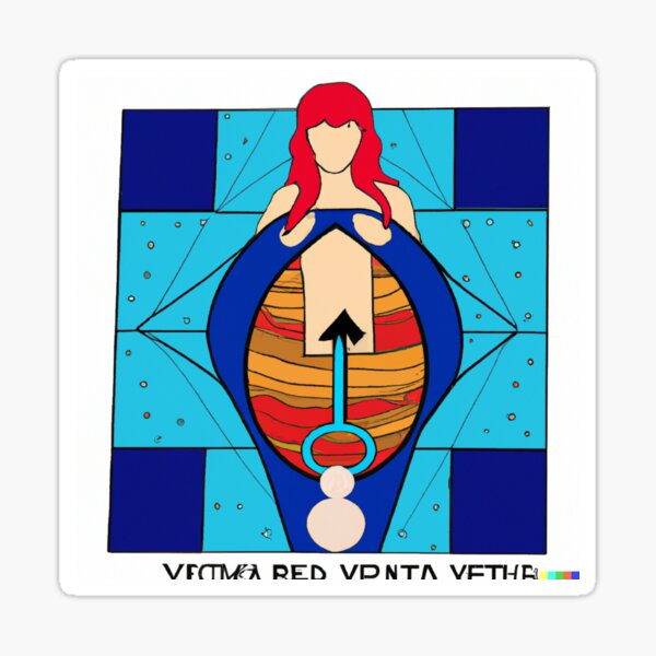 Birth of 21st century Venus #Birth #21stcentury #Venus Sticker