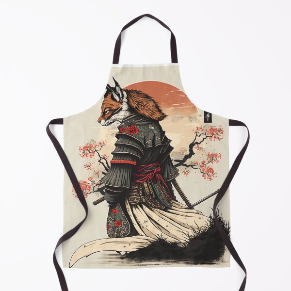 Item preview, Samurai Fox Warrior Traditional Ukiyo-e Japanese Art designed and sold by SeanG989.