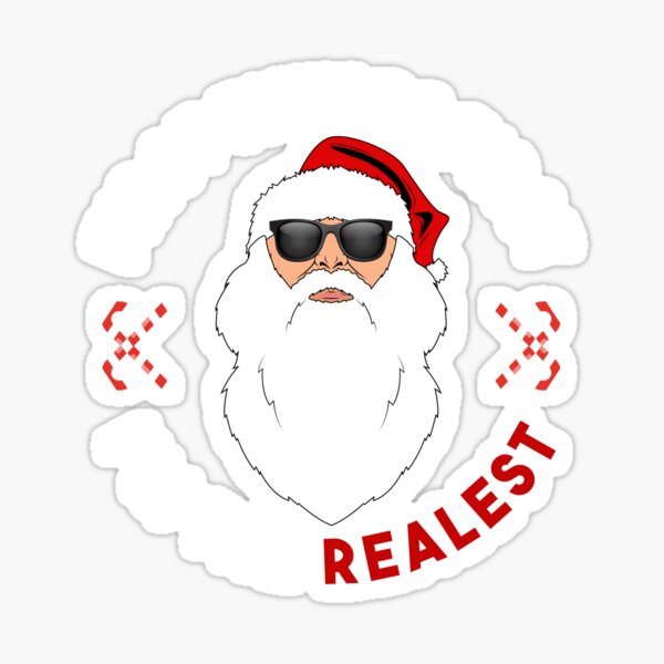 Item preview, I’m The Realest Santa Claus Christmas Funny T-Shirt designed and sold by AllStarMerch.