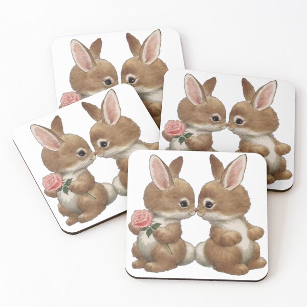 Item preview, Bunnies in love designed and sold by Pixiedrop.