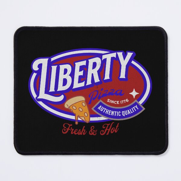 Item preview, Liberty American Pizza Delivery Fresh & Hot Since 1776 designed and sold by DreamSwiftly.