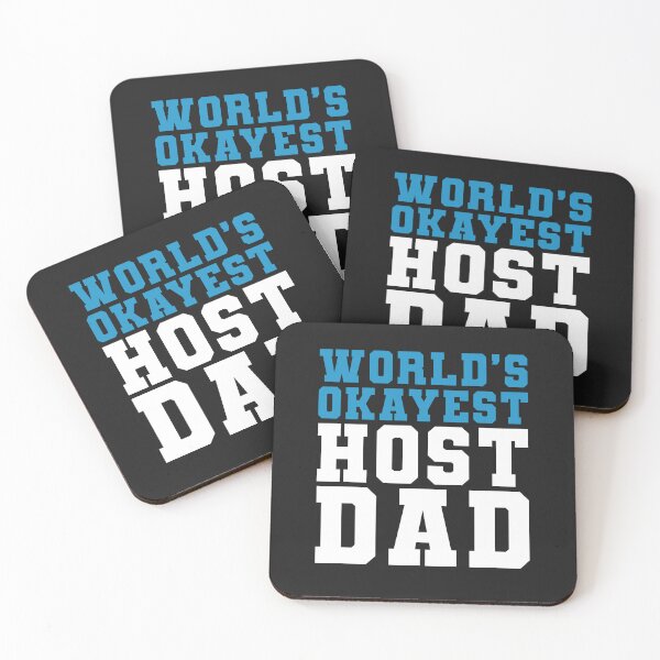Item preview, Host Dad Birthday Present World's Okayest Host Dad designed and sold by yelly123.