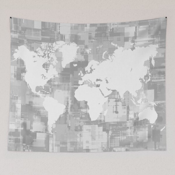 Item preview, Design 71 world map designed and sold by artbylucie.