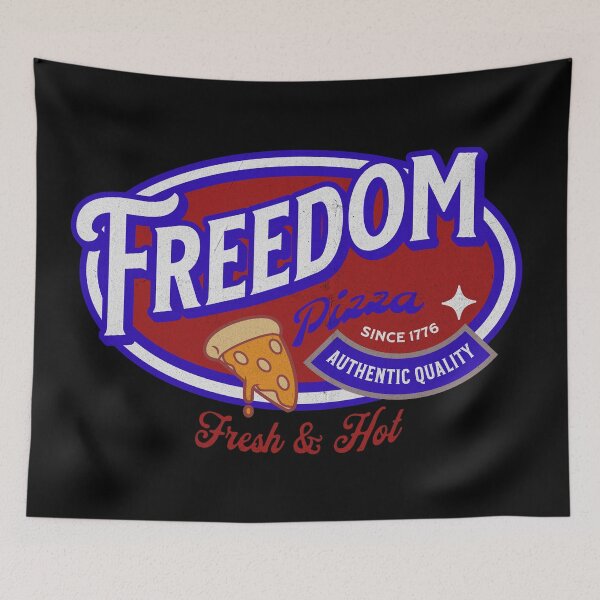 Item preview, Freedom American Pizza Delivery Fresh & Hot Since 1776 designed and sold by DreamSwiftly.