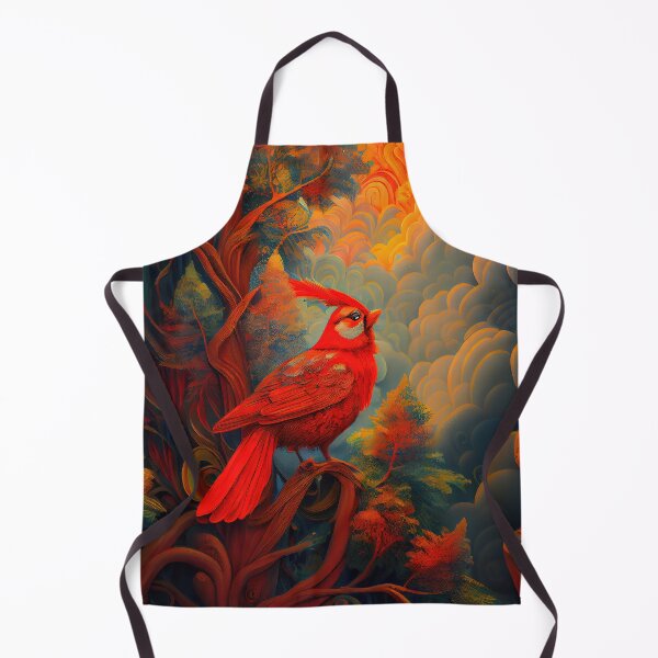 Item preview, pájaro rojo al amanecer designed and sold by OccultDreams.