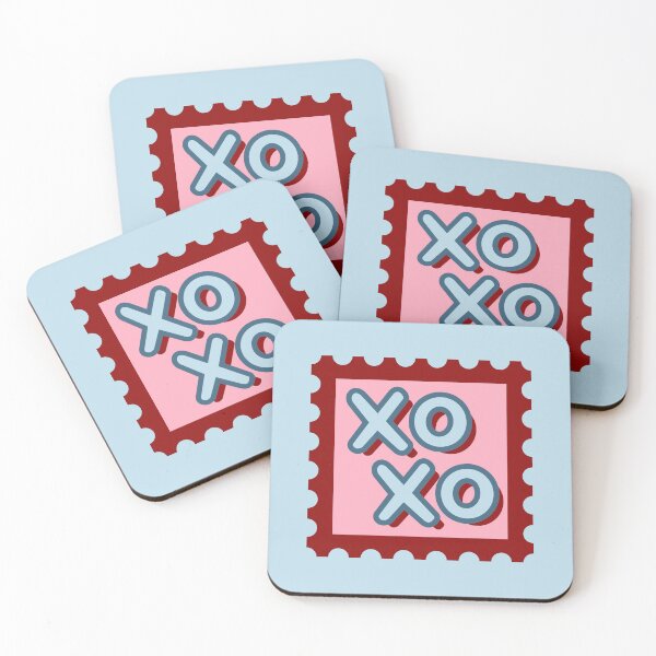 Item preview, XOXO - Valentine's Day Postage Stamp designed and sold by Gay-Koala.