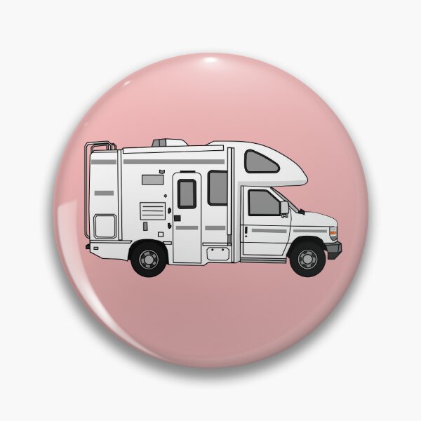 Item preview, Campervan cartoon illustration designed and sold by Misscartoon.