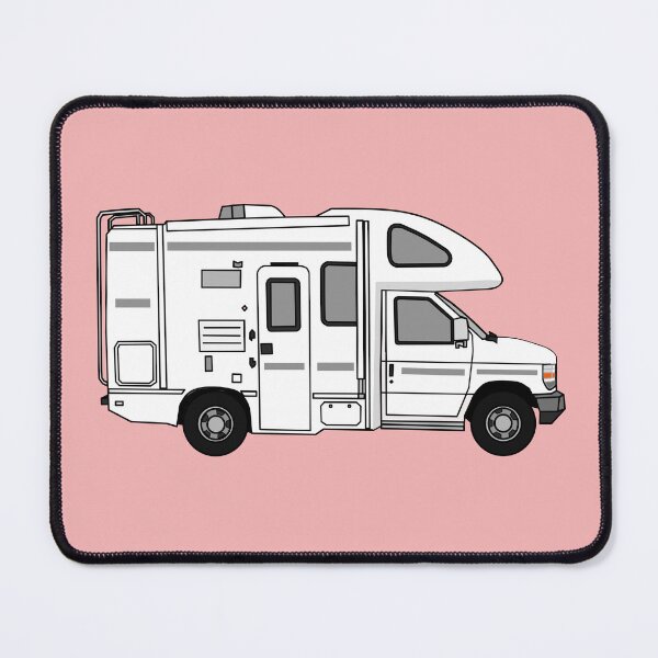 Item preview, Campervan cartoon illustration designed and sold by Misscartoon.