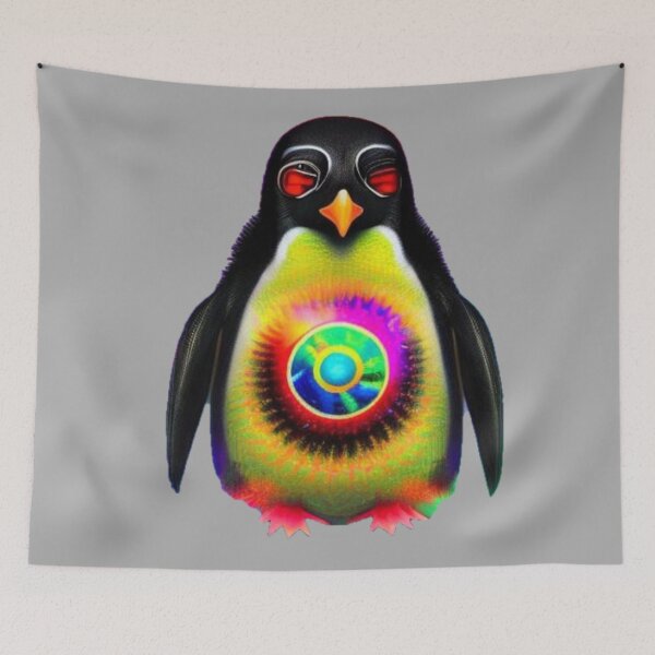 Item preview, Psych Penguin 3 designed and sold by Dose of Dysfunction.