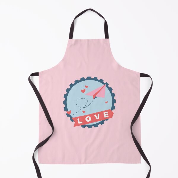 Item preview, Valentine's Day Paper Plane - Round Postage Stamp designed and sold by Gay-Koala.