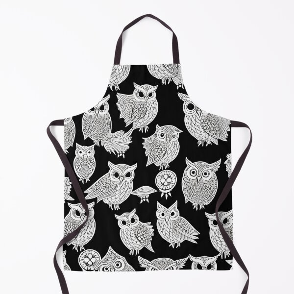 Item preview, Strange Artsy Owl Pattern designed and sold by pinkpapercup.