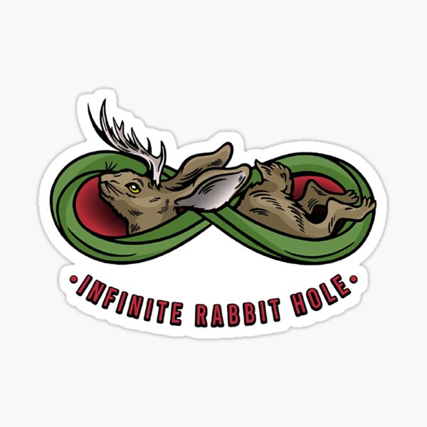 Item preview, Infinite Rabbit Hole Logo designed and sold by Infinite-RH-Pod.