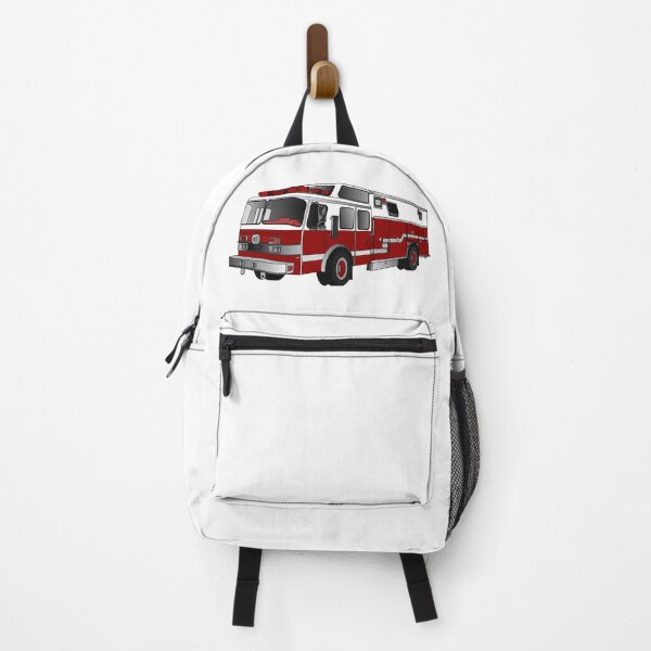 Item preview, Fire engine cartoon illustration designed and sold by Misscartoon.