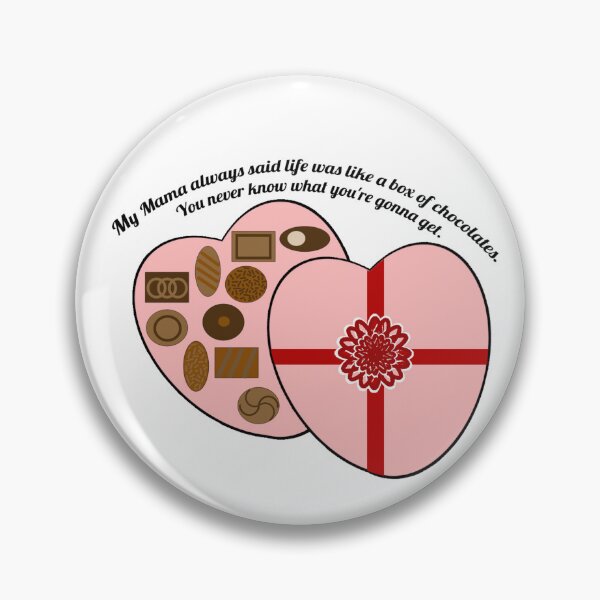 Item preview, life is like a box of chocolates designed and sold by SnazzyshopbyM.