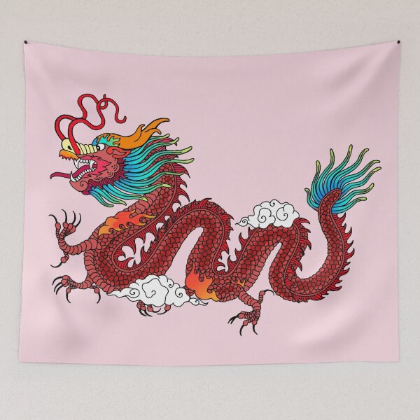 Item preview, Red Asian Dragon designed and sold by Anthony Seeker.